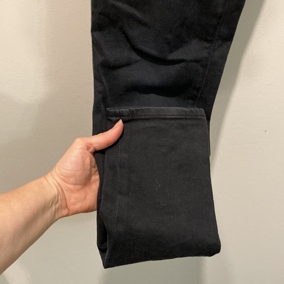 Ag Adriano Goldschmied The Leggings Super Skinny Black Jeans Size 26R - Picture 10 of 14